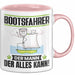 Bootsfahrer Tasse Geschenk für Bootsfahrer Der Mann Der Alles Kann Geschenkidee zum Geburtstag Rosa Trendation