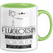 Fluglotsin Weil Es Keinen Schöneren Beruf Gibt Tasse Geschenk für Eine Fluglotsin Lustig Grün Trendation