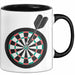 Darts Spieler Tasse Geschenkidee Bullseye Champion Lustiger Geschenkidee Lustig Trendation