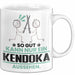Kendoka Geschenk Tasse So Gut Kann Nur Ein Kendoka Aussehen Geschenkidee Kaffee-Becher Weiß Trendation
