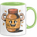 Nussbutter Fan Tasse Geschenkidee für Aufstrich Liebhaber Grün Trendation