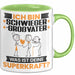 Schwiegergroßvater Tasse Geschenk für Schwiegergroßvater Geburtstag Lustiger Spruch Kaffee-Becher Was Ist Deine Superkraft Grün Trendation