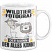 Wildtierfotograf Tasse Geschenk für Wildtierfotograf Der Mann Der Alles Kann Geschenkidee zum Geburtstag Weiß Trendation