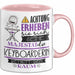 Keyboarderin Tasse Geschenk Lustiger Spruch Bitte Erheben Sie Sich Seine Majestät Die Keyboarderin Betritt Den Raum Rosa Trendation