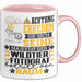 Wildtierfotograf Geschenk Tasse Lustiger Spruch Erheben Sie Sich Der Wildtierfotograf Betritt den Raum Rosa Trendation