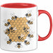 Imker Tasse Geschenkidee Honigmacher Lustiger Spruch Geschenkidee Lustig Rot Trendation