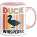 Quietscheente Tier Tasse Geschenk Lustige Geschenkidee Spruch Entenflüsterer Rosa Trendation
