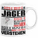 Jäger Geschenk Tasse Lustige Geschenkdiee für einen Jäger Geburtstag Ich Bin Jäger Ich Kann Es Dir Erklären Aber Nicht Für Dich Verstehen Weiß Trendation