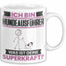 Hundeausführer Tasse Geschenk für Hundeausführer Geburtstag Lustiger Spruch Kaffee-Becher Was Ist Deine Superkraft Weiß Trendation