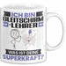 Gleitschirmlehrer Tasse Geschenk für Gleitschirmlehrer Geburtstag Lustiger Spruch Kaffee-Becher Was Ist Deine Superkraft Weiß Trendation