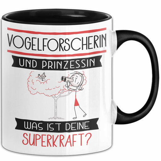 Vogelforscherin Und Prinzessin Tasse Geschenk Für Eine Vogelforscherin Geburtstag Was Ist Deine Superkraft Trendation