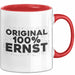 Ernst Tasse Original 100% Ernst Geschenk Rot Trendation