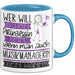 Musikmanagerin Tasse Geschenk Spruch Wer Will Schon Prinzessin Sein Wenn Man Auch Musikmanagerin Sein Kann Blau Trendation