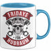 Automechaniker Tasse Geschenk Fridays For Hubraum Techniker Blau Trendation