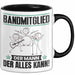 Bandmitglied Tasse Geschenk für Bandmitglied Der Mann Der Alles Kann Geschenkidee zum Geburtstag Schwarz Trendation