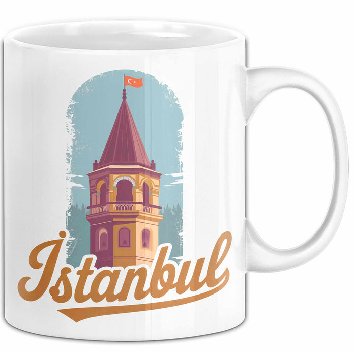 Istanbul Türkei Tasse Geschenk Lustige Geschenkidee Spruch Weiß Trendation
