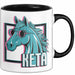 Pferde Tierliebhaber Tasse Geschenk Lustige Geschenkidee Spruch Keta Ketamin Pferd Schwarz Trendation