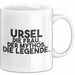 Ursel Tasse Ursel – Die Frau. Der Mythos. Die Legende. Geschenk Weiß Trendation