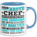 Chef Tasse Geschenk Von Mitarbeitern Lustiger Spruch Auch Der Beste Chef Ist Nur So Gut Wie Mitarbeiter Becher Blau Trendation