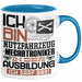 Nutzfahrzeugmechatroniker Ausbildung Tasse Geschenk Ich Bin Nutzfahrzeugmechatroniker In Der Ausbildung Ich Darf Das Geschenkidee Spruch Blau Trendation