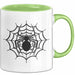 Spinne Vogelspinne Tier Tasse Geschenk Lustige Geschenkidee Spruch Grün Trendation