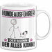 Hundeausführer Tasse Geschenk für Hundeausführer Der Mann Der Alles Kann Geschenkidee zum Geburtstag Weiß Trendation