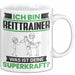 Reittrainer Tasse Geschenk für Reittrainer Geburtstag Lustiger Spruch Kaffee-Becher Was Ist Deine Superkraft Weiß Trendation
