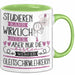 Gleitschirmlehrerin Tasse Lustiges Geschenk Studieren Kann Wirklich Jeder Nur Die Besten Werden Gleitschirmlehrerin Grün Trendation
