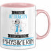 Physikerin Tasse Geschenk Becher Stark Attraktiv Furchtlos Physikerin Lustige Geschenkidee Rosa Trendation