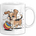 Hunde Liebhaber Tasse Geschenkidee für Hundefreunde Weiß Trendation
