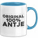 Antje Tasse Original 100% Antje Geschenk Blau Trendation