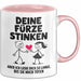 Liebe Tasse Geschenk Deine Fuerze Stinken Ich Liebe Dich Geschenkidee Partner Rosa Trendation