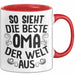 Oma Tasse Geschenk So Sieht Die Beste Oma Der Welt Aus Muttertag Rot Trendation
