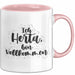 Herta Tasse Ich Herta, Bin Vollkommen Geschenk Rosa Trendation