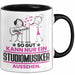 Studiomusiker Geschenk Tasse So Gut Kann Nur Ein Studiomusiker Aussehen Geschenkidee Kaffee-Becher Schwarz Trendation
