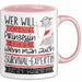 Survival-Expertin Tasse Geschenk Spruch Wer Will Schon Prinzessin Sein Wenn Man Auch Survival-Expertin Sein Kann Rosa Trendation