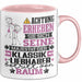 Klassikliebhaber Geschenk Tasse Lustiger Spruch Erheben Sie Sich Der Klassikliebhaber Betritt den Raum Rosa Trendation