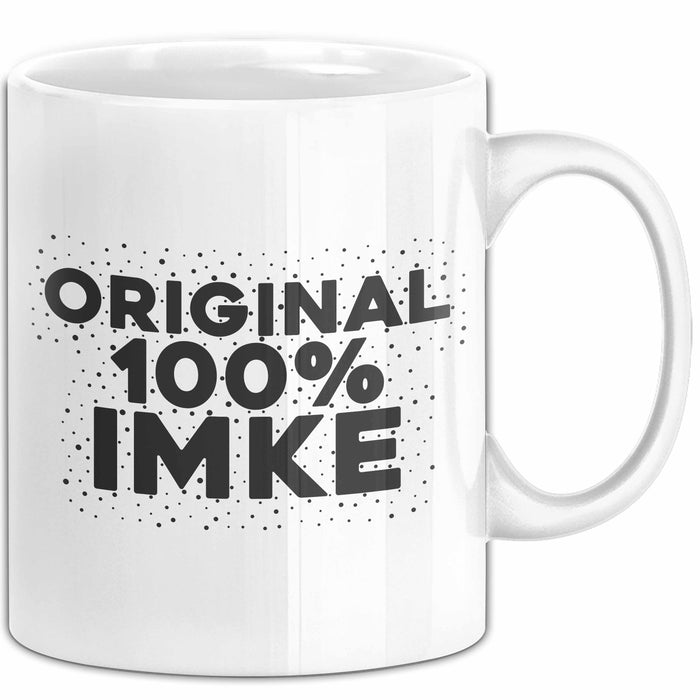 Imke Tasse Original 100% Imke Geschenk Weiß Trendation