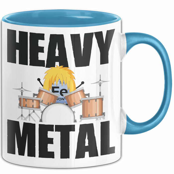 Chemiker Tasse Geschenk Punk Rock Spruch Geschenkidee Wissenschaftler Blau Trendation