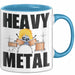 Chemiker Tasse Geschenk Punk Rock Spruch Geschenkidee Wissenschaftler Blau Trendation