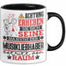 Musikliebhaber Geschenk Tasse Lustiger Spruch Erheben Sie Sich Der Musikliebhaber Betritt den Raum Schwarz Trendation