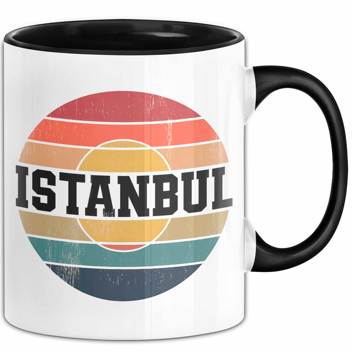 Istanbul Türkei Tasse Geschenk Lustige Geschenkidee Spruch Schwarz Trendation