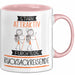 Rucksackreisende Tasse Geschenk Becher Stark Attraktiv Furchtlos Rucksackreisende Lustige Geschenkidee Rosa Trendation