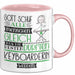 Keyboarderin Geschenk Becher Tasse Gott Schuf Alle Menschen Gleich Nur Die Besten Durfeten Keyboarderin Werden Geschenkidee Lustig Rosa Trendation