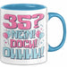 35er Geburtstag Geschenk Männer Frauen 35 Nein Doch Ohhhh Lustiger Spruch Geschenkidee Kaffee-Becher Blau Trendation