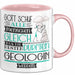 Geologin Geschenk Becher Tasse Gott Schuf Alle Menschen Gleich Nur Die Besten Durfeten Geologin Werden Geschenkidee Lustig Rosa Trendation