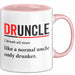 Onkel Sarkastisch Sarkasmus Tasse Geschenk Lustige Geschenkidee Spruch Druncle Definition Rosa Trendation