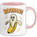 Banane Halloween Feier Tasse Geschenk Lustige Geschenkidee Spruch Boonana Rosa Trendation