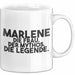 Marlene Tasse Marlene – Die Frau. Der Mythos. Die Legende. Geschenk Weiß Trendation