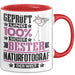 Naturfotograf Geschenk Lustiger Spruch für Naturfotograf Geschenkidee Bester Naturfotograf Der Welt Rot Trendation